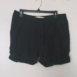 Sonoma linen shorts size 12 black